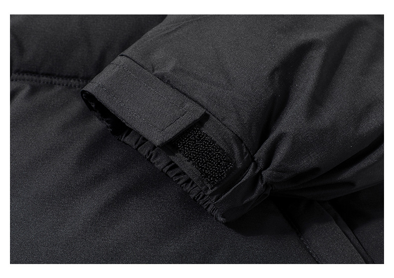 Women Men Down Jacket Hooded Coat Warm Winter Windproof Casual Parkas