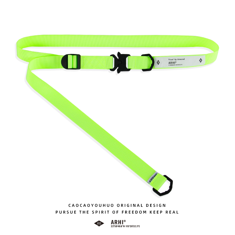 Women Men Belt 3.5cm PVC Buckle Belt Unisex Waistband Waist Strap
