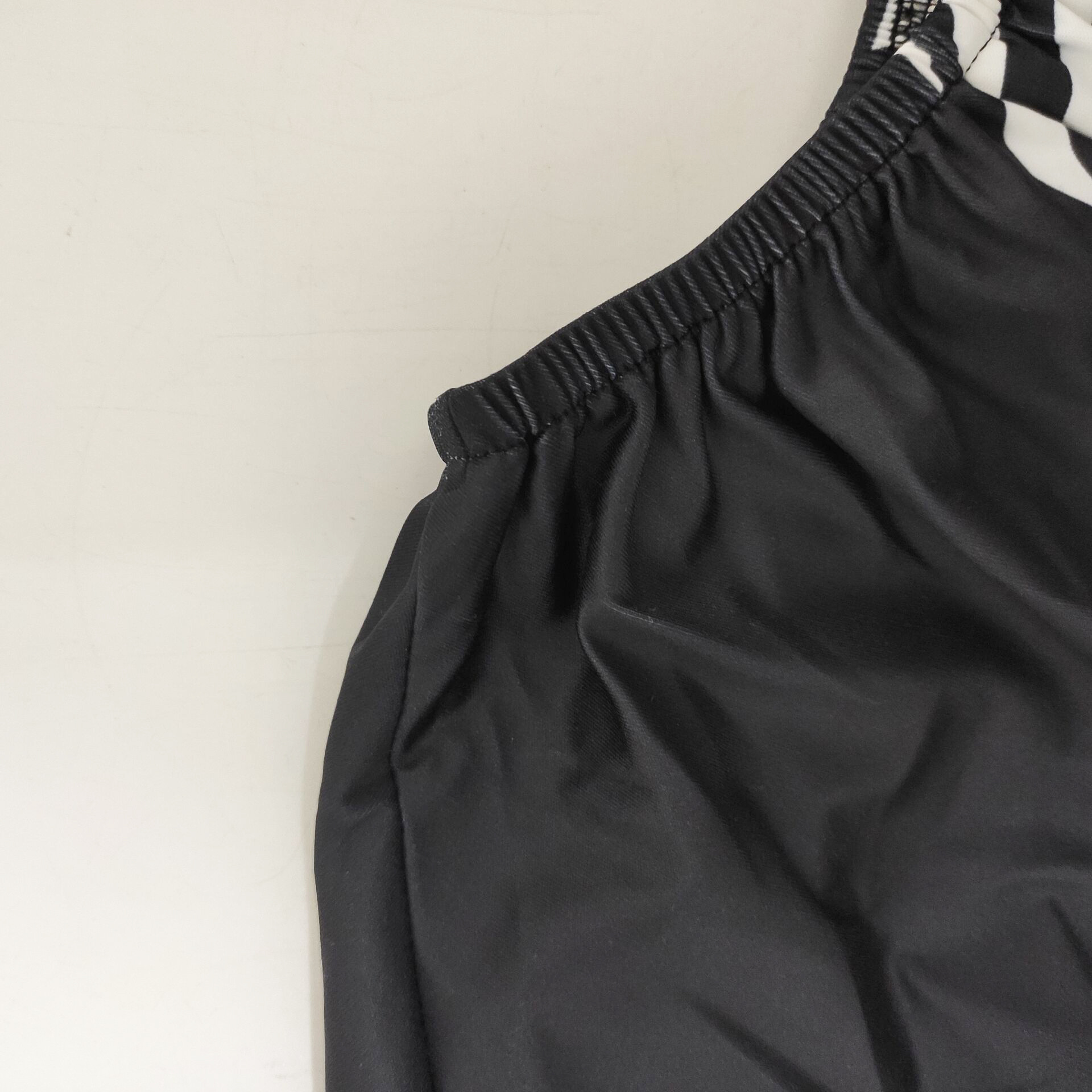 Sexy and fashionable one-line collar bra printed jumpsuit