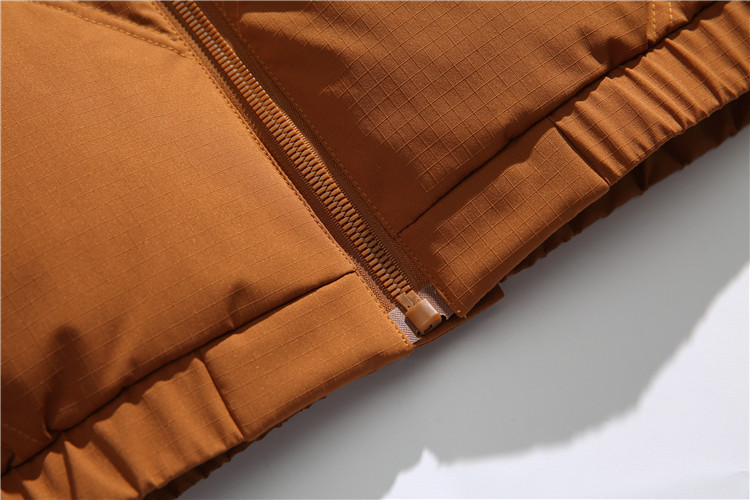 Women Men Down Jacket Hooded Coat Warm Winter Windproof Casual Parkas