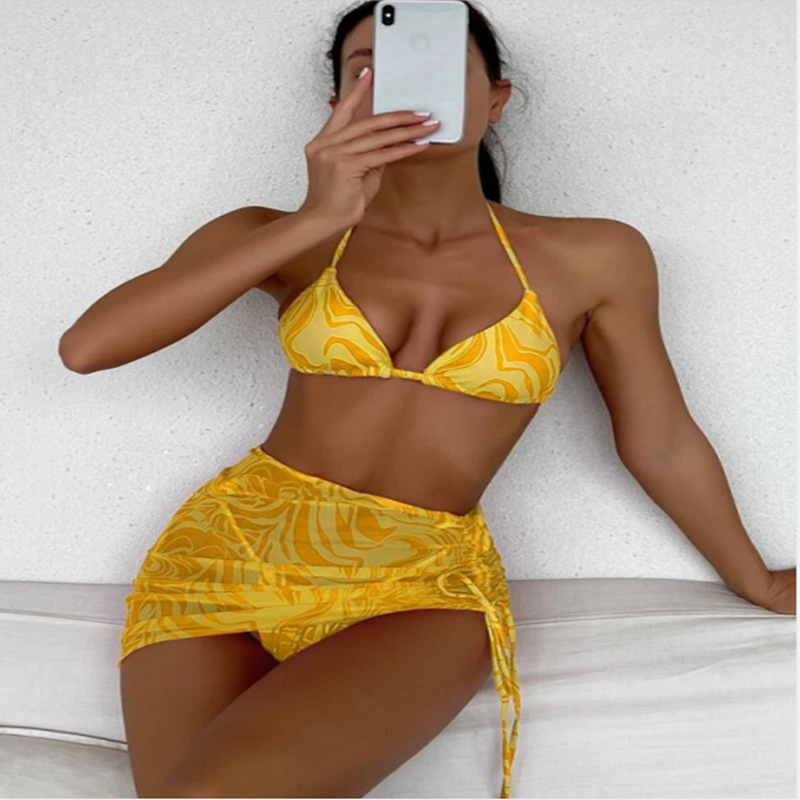 Women Two Piece Bikini Set Sport Bra Swimsuit Beach Thong Swimwear Bathing Suit