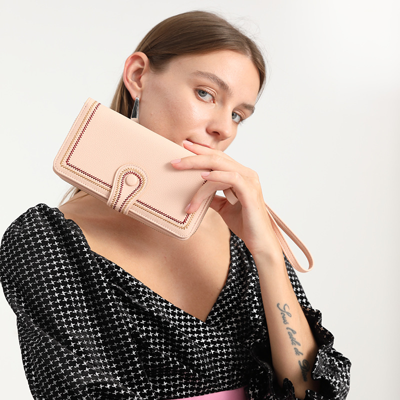 Women Men Card Case Clutch Pouch Phone Purse Coin Wallets Bag Handbags