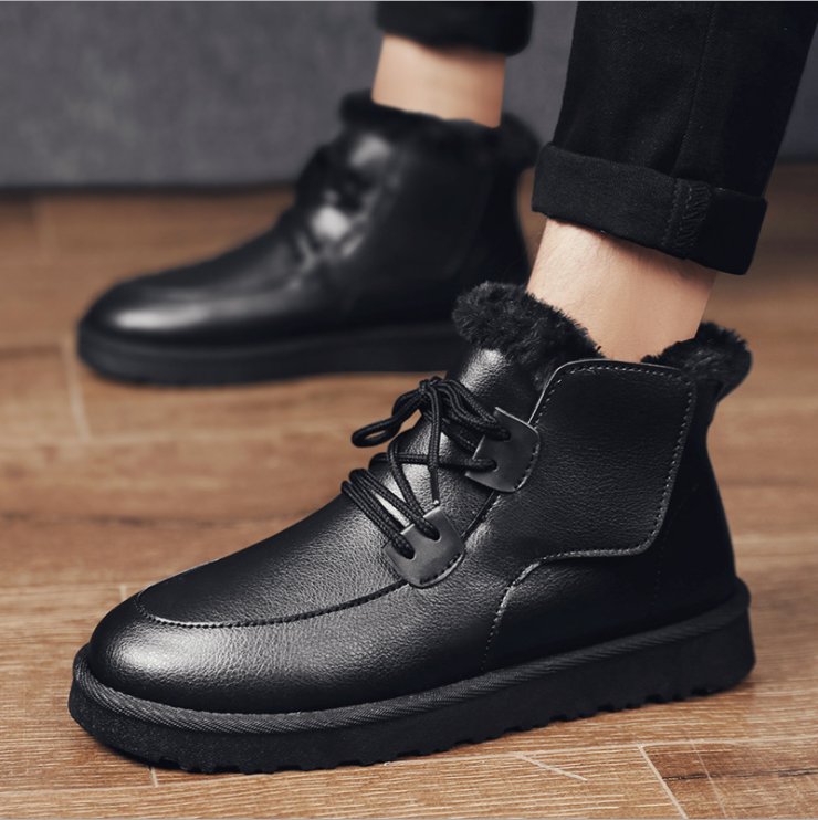 Winter Genuine Leather Men's Boots