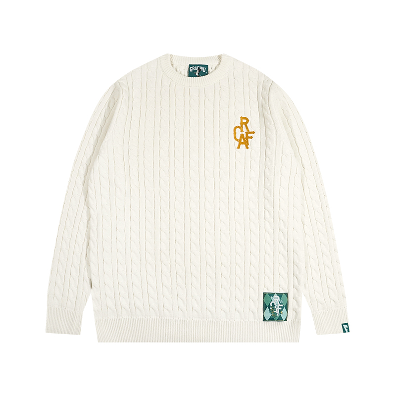 Men Women Knit Sweater Jumper Pullovers Cardigan Tops Unisex Sweatshirts