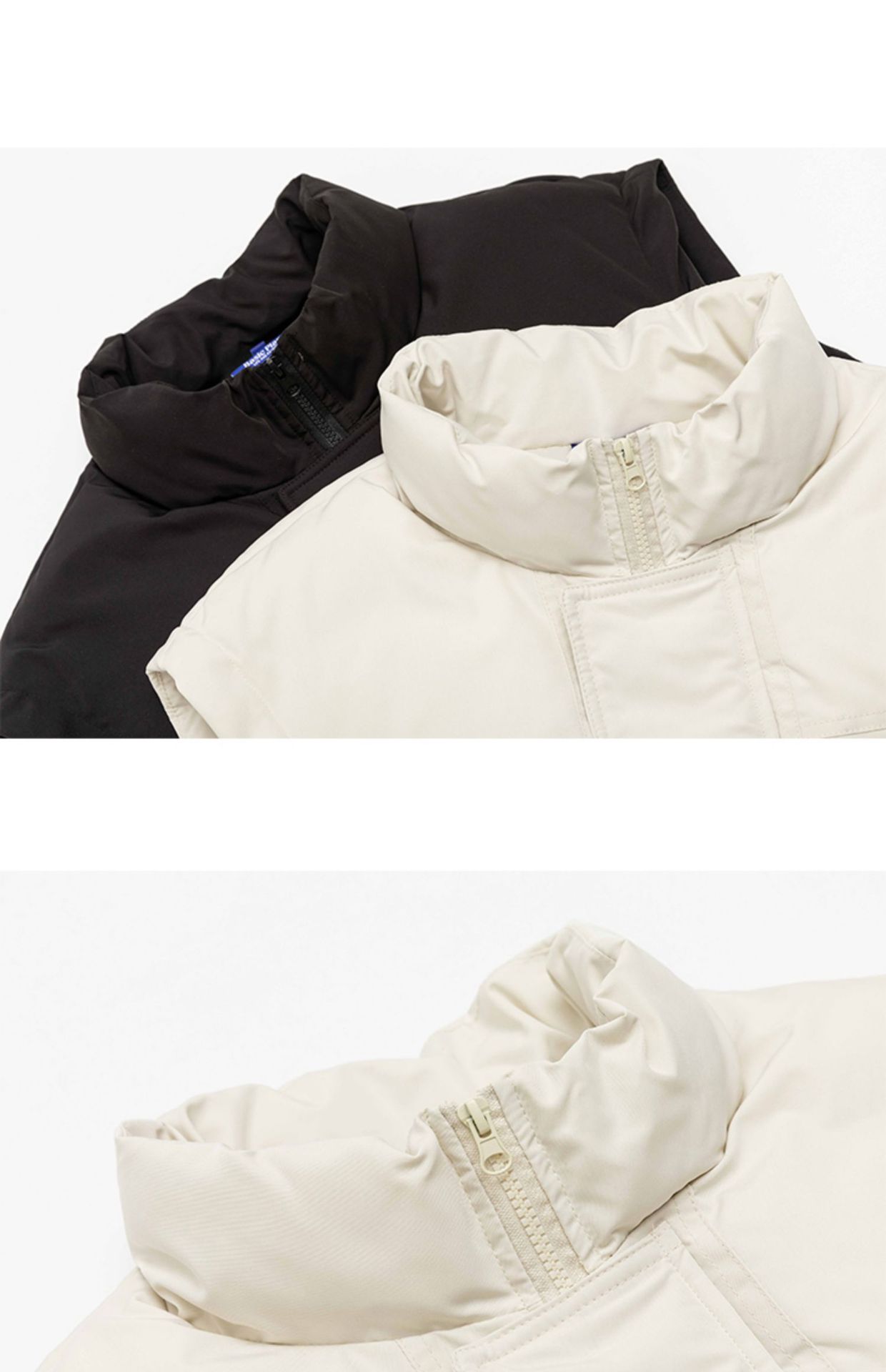 Women Men Down Vest Sleeveless Waistcoat Jacket Coat Winter Casual Parkas