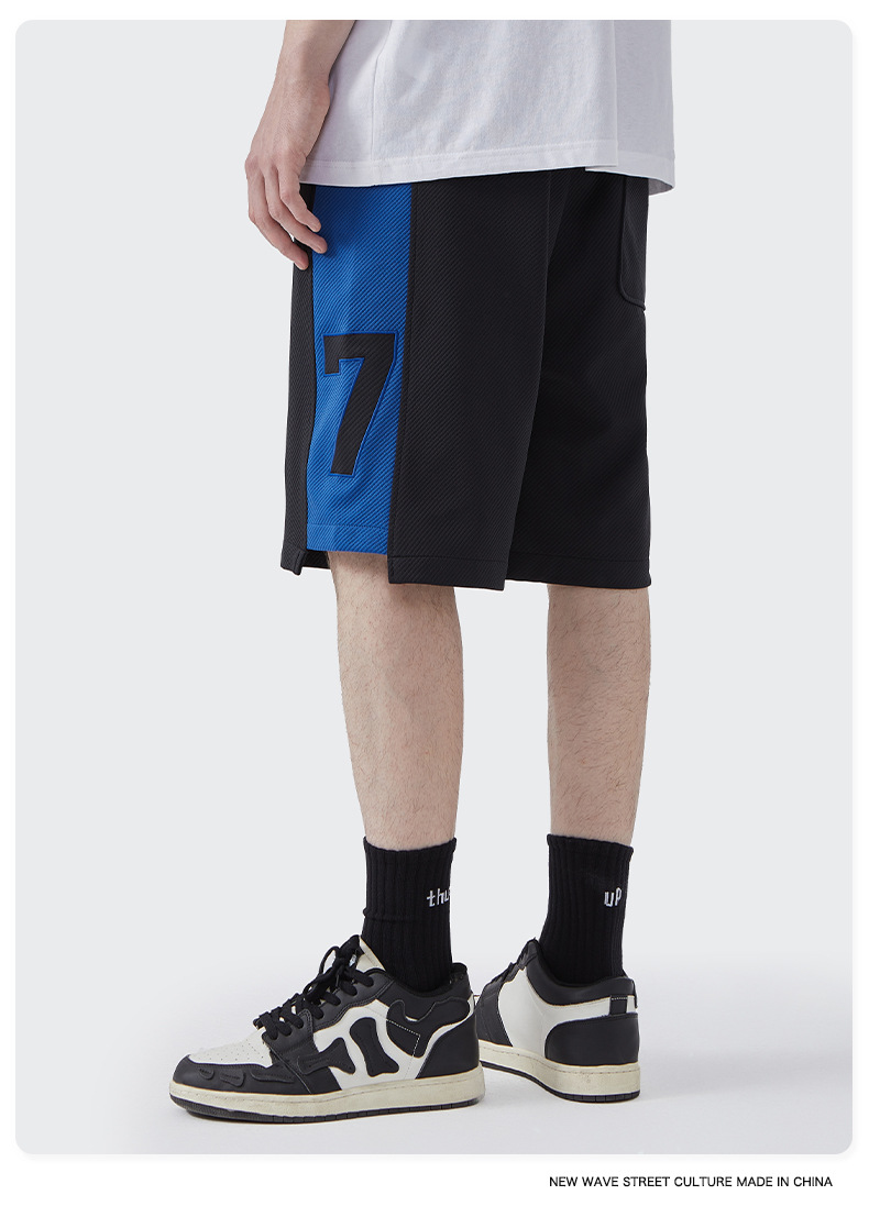 Men Boys Shorts Streetwear Bottoms Half Pants Sports Outfit Running Sweatsuit Trunks