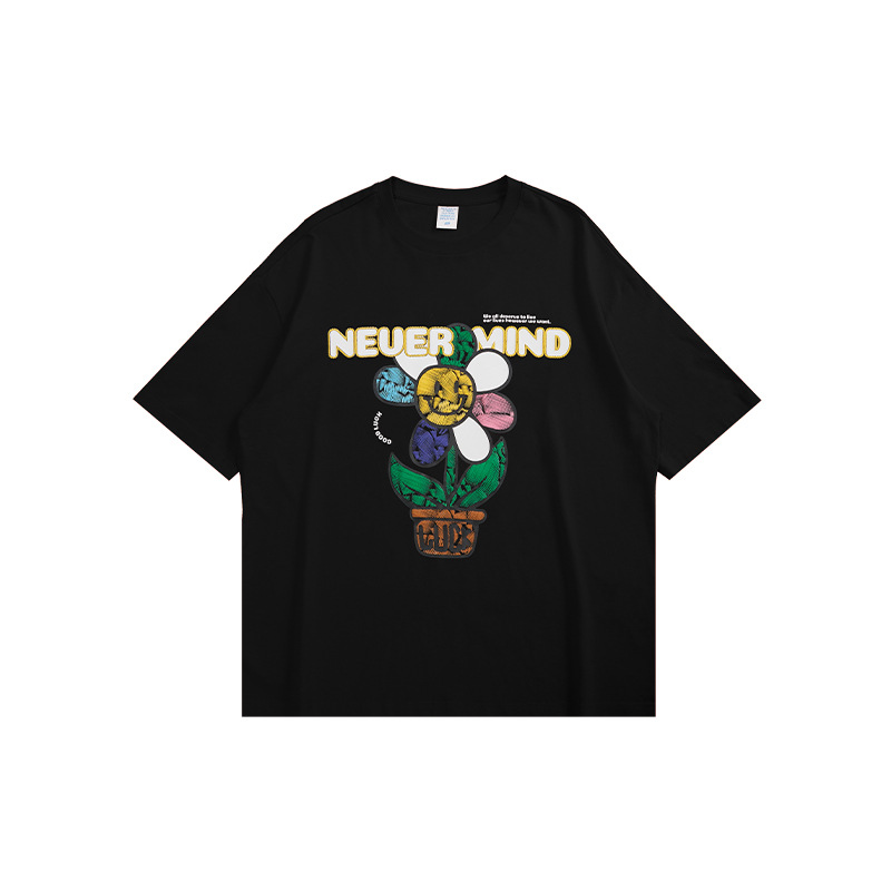 Summer Men Women Short Sleeve T-shirt Tee Pullover Tops Unisex Sweatshirt