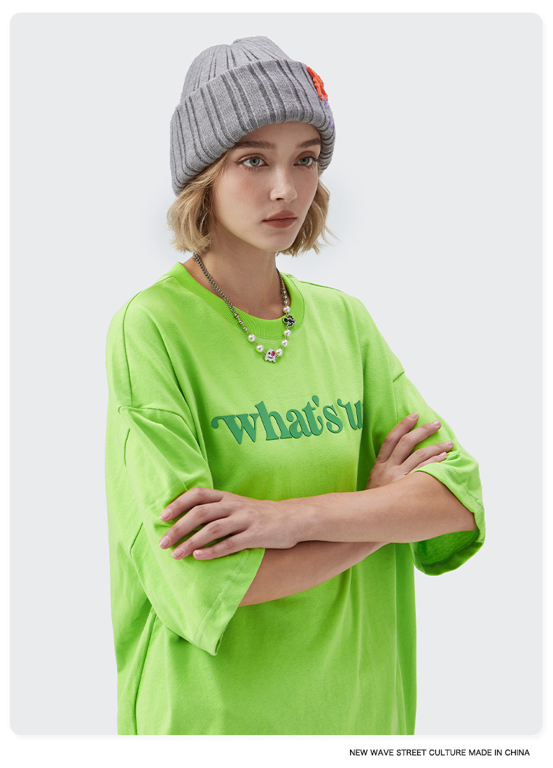 Summer Men Women Short Sleeve T-shirt Tee Pullover Tops Unisex Sweatshirt scrawl t-shirts