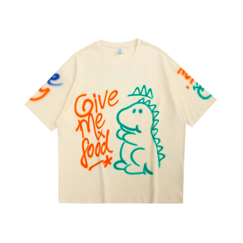 Summer Men Women Short Sleeve T-shirt Tee Pullover Tops Unisex Sweatshirt