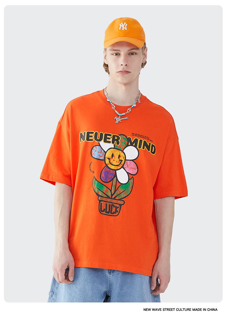 Summer Men Women Short Sleeve T-shirt Tee Pullover Tops Unisex Sweatshirt