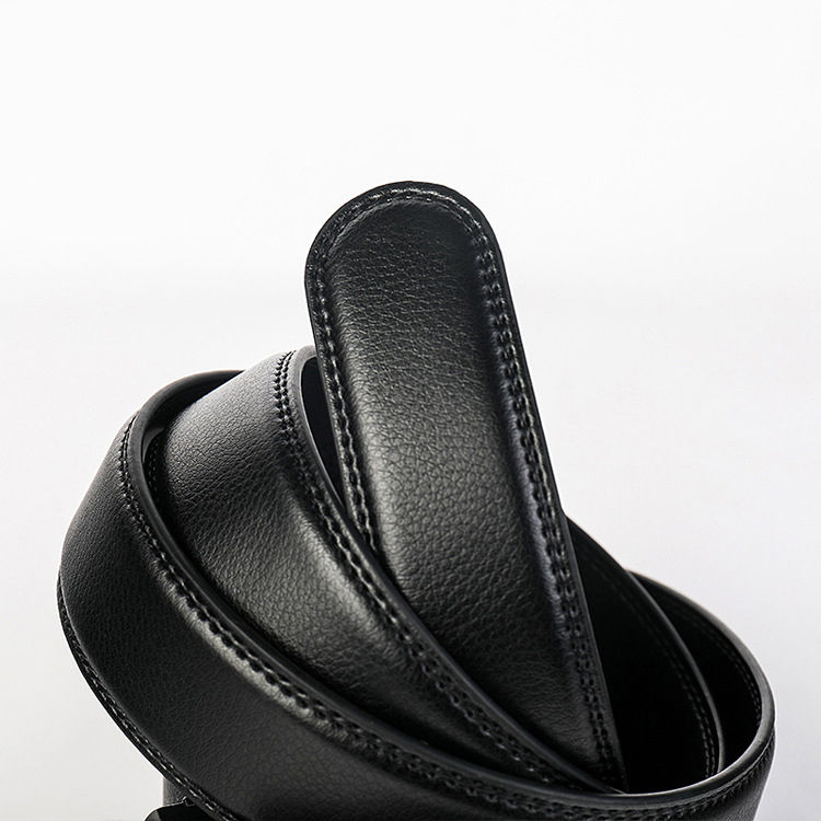 Women Men Belt 3.5cm Genuine Cowhide Leather Buckle Belt Unisex Waistband Waist Strap
