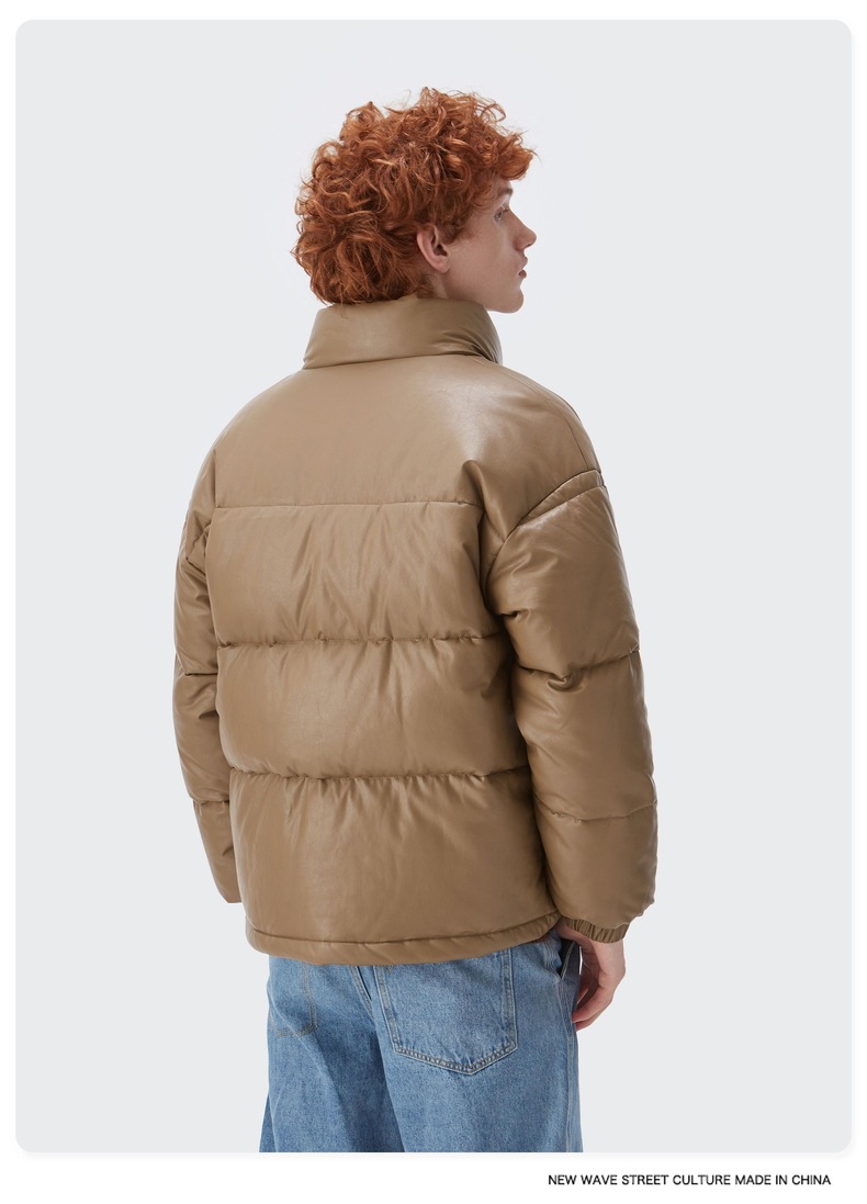 Women Men Down Jacket Hooded Coat Warm Winter Windproof Casual Parkas