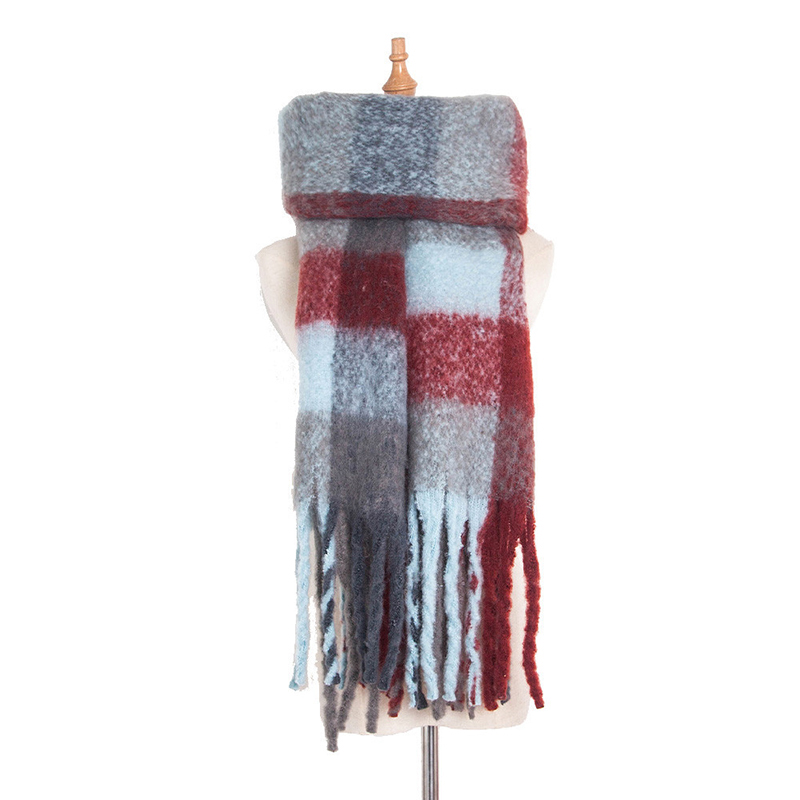Women Men Scarf Wool Cashmere Scarves Shawl Blanket Wrap Knit