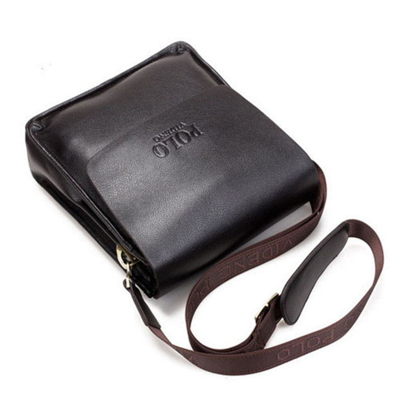 Men Messenger Shoulder Bag Classic Flap Bags Leather Goods Square Box Handbags Business