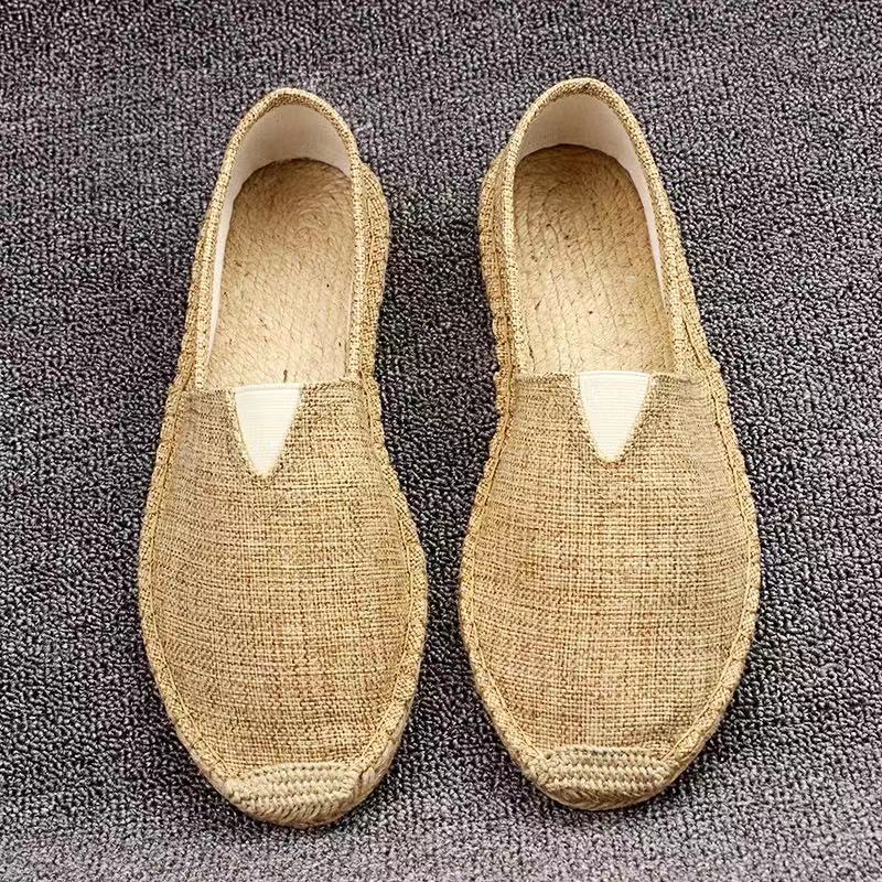 Women Lambskin Espadrilles Cap Toe Flats Shoes Slip Ons Loafer Casual Shoes