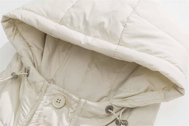 Women Down Jacket Hooded Coat Warm Winter Windproof Casual Parkas