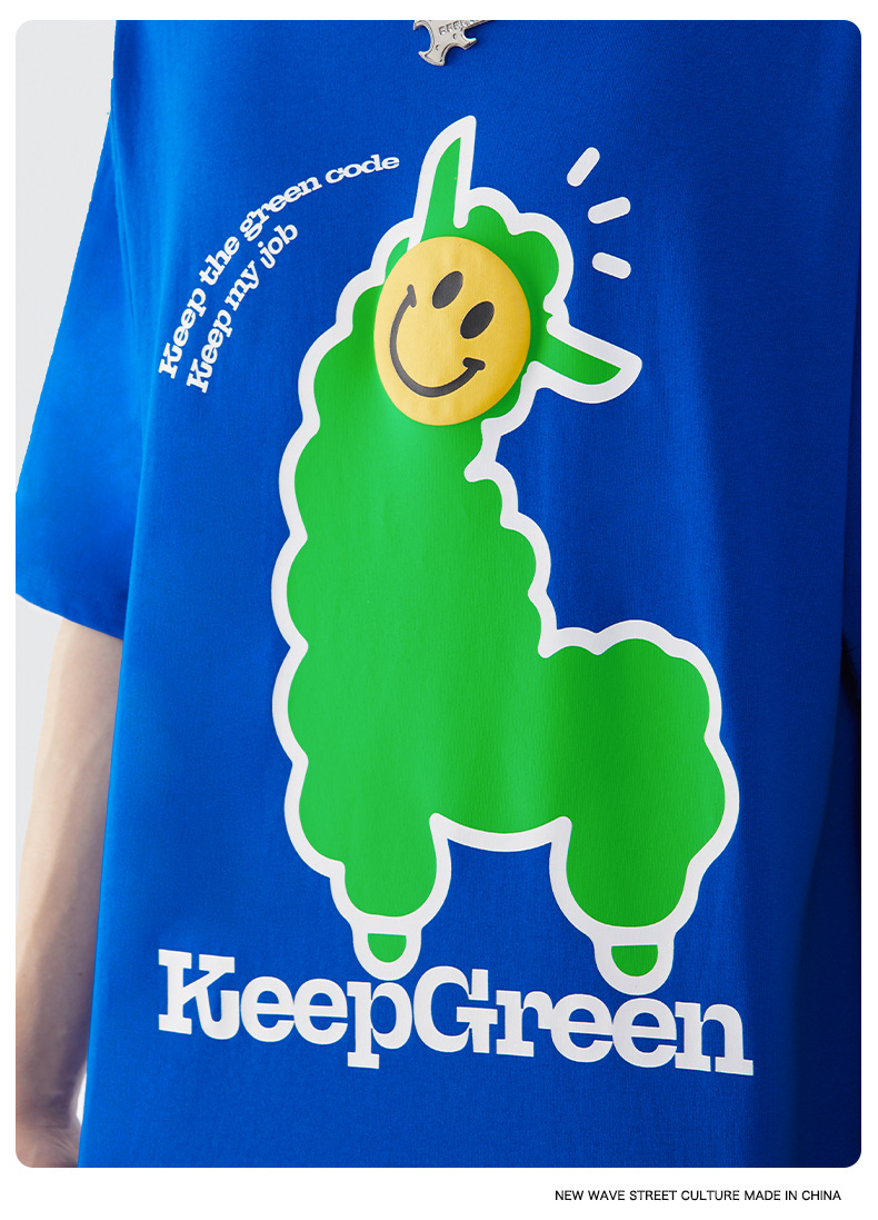 Summer Men Women Short Sleeve T-shirt Tee Pullover Tops Unisex Sweatshirt