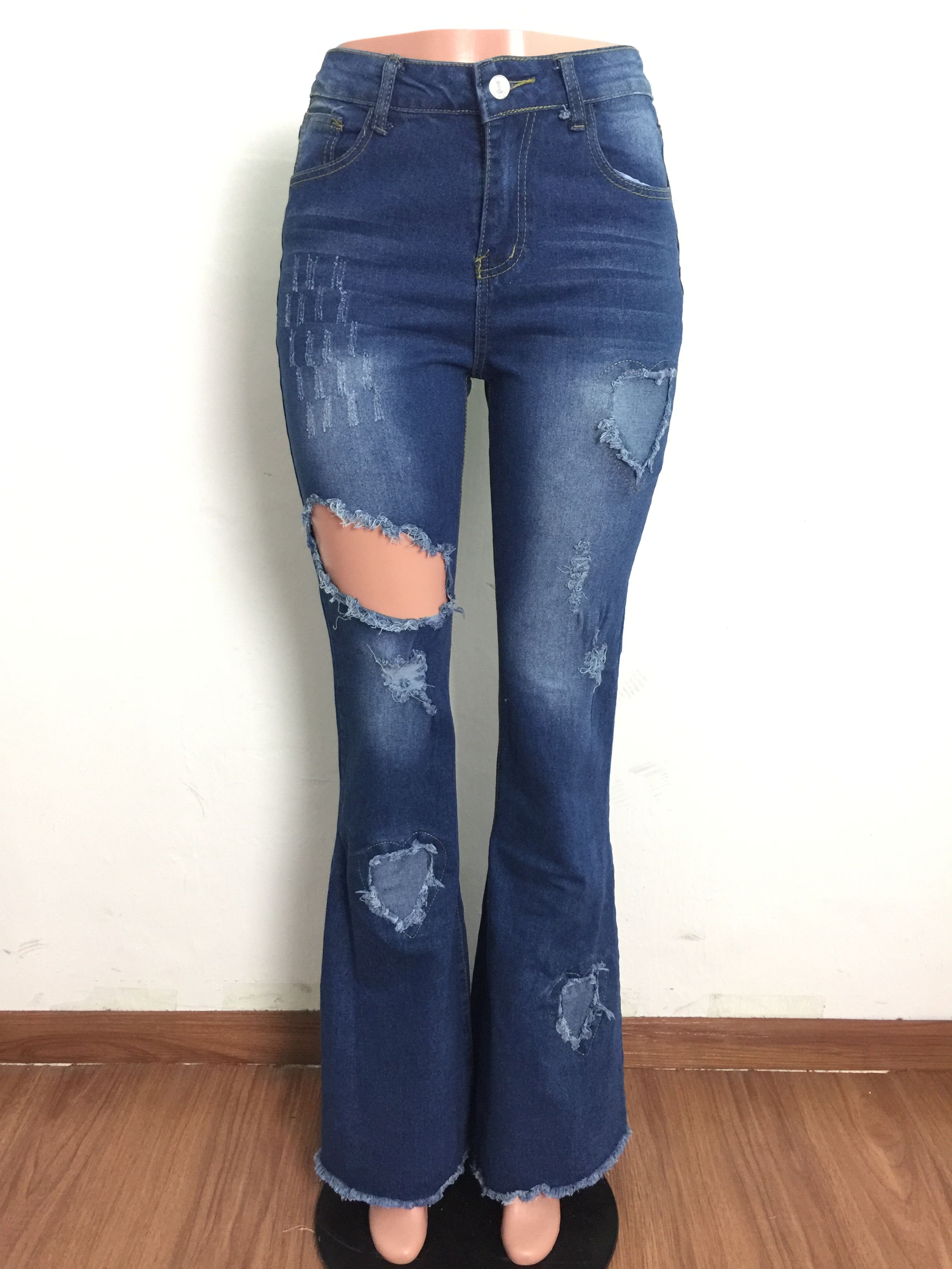 Fashion sexy flared jeans