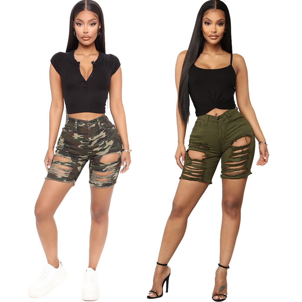 Fashion denim shorts