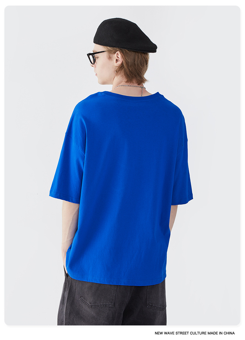 Summer Men Women Short Sleeve T-shirt Tee Pullover Tops Unisex Sweatshirt