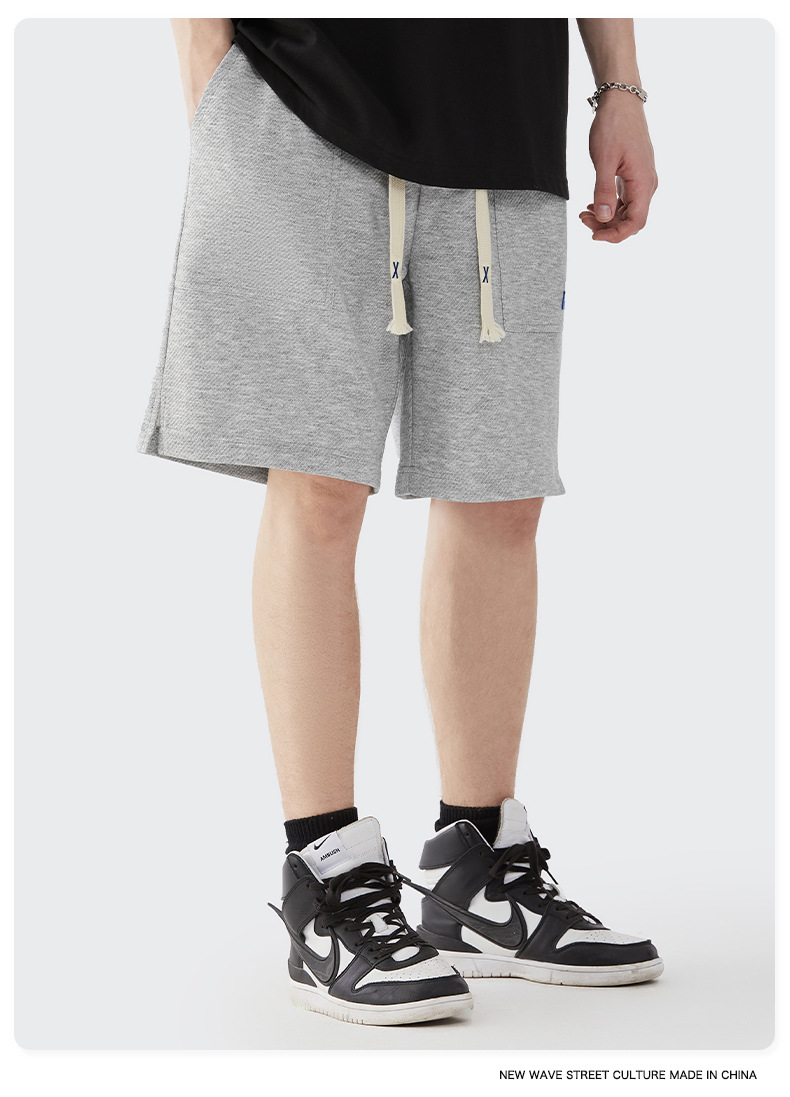 Men Boys Shorts Streetwear Bottoms Half Pants Sports Outfit Sweatsuit Trunks Women