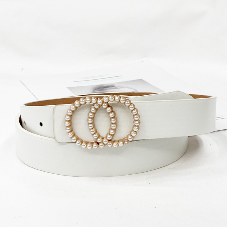 Women Men Belt 3.8 cm Cowhide Leather Buckle Belt Unisex Waistband Waist Strap