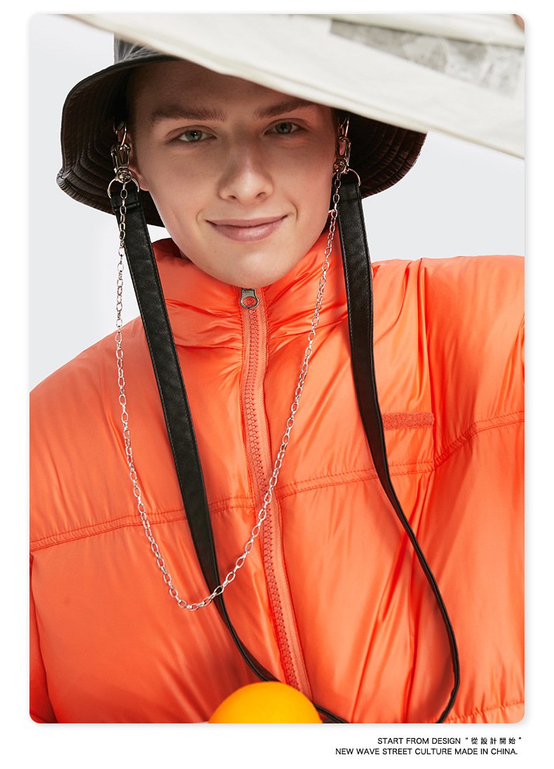 Women Men Down Jacket Hooded Coat Warm Winter Windproof Casual Parkas