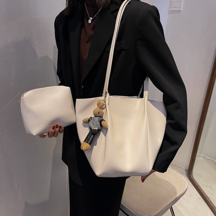 Large women's bag large capacity shoulder bags high quality PU leather