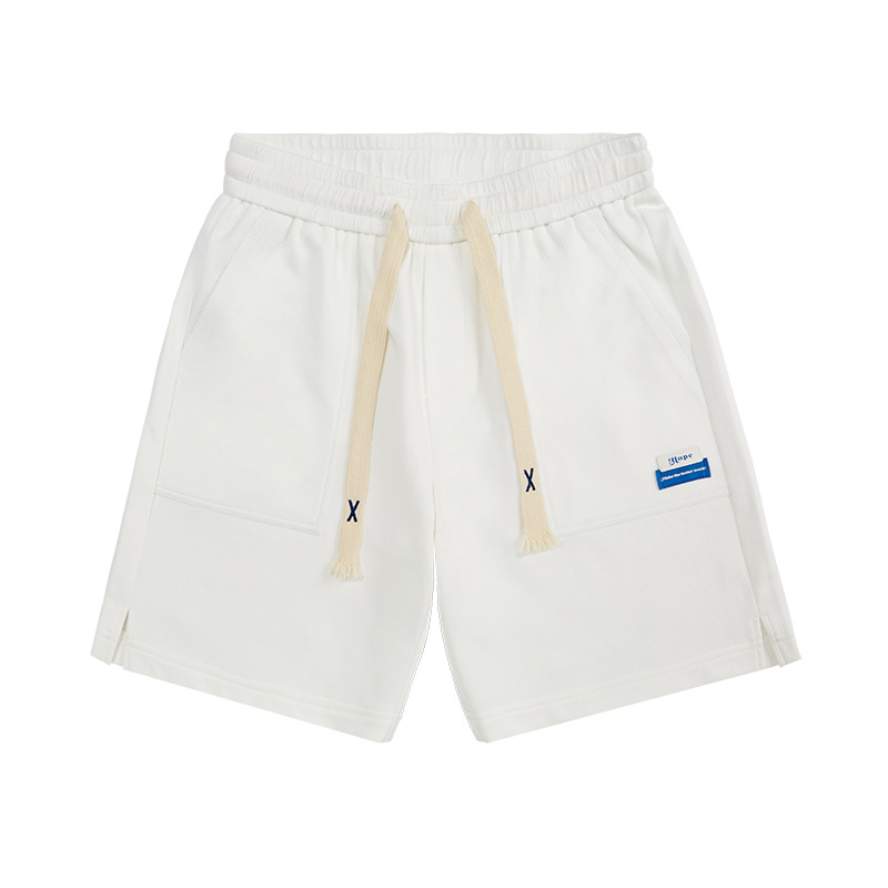 Men Boys Shorts Streetwear Bottoms Half Pants Sports Outfit Sweatsuit Trunks Women