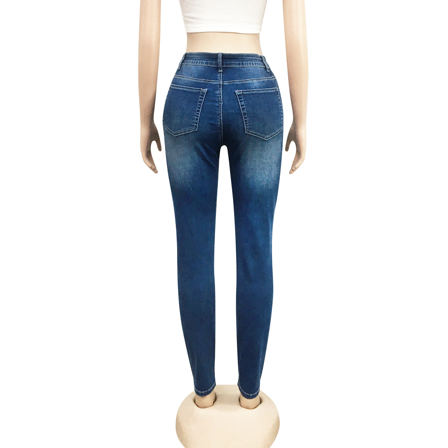 Fashion sexy jeans with holes