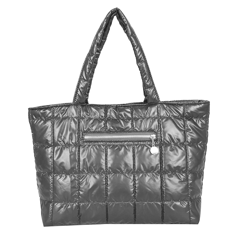 Women PVC Tote Bag Prism Metallic Shoulder Bag Hobo Shopping Bag Handbags