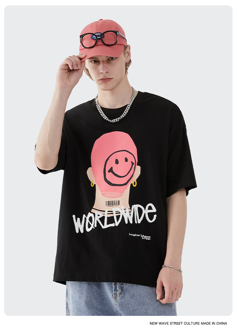 Summer Men Women Short Sleeve T-shirt Tee Pullover Tops Unisex Sweatshirt