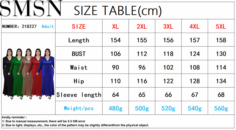 Plus Size Dress Wholesale Supply Long Sleeve Beaded Dress