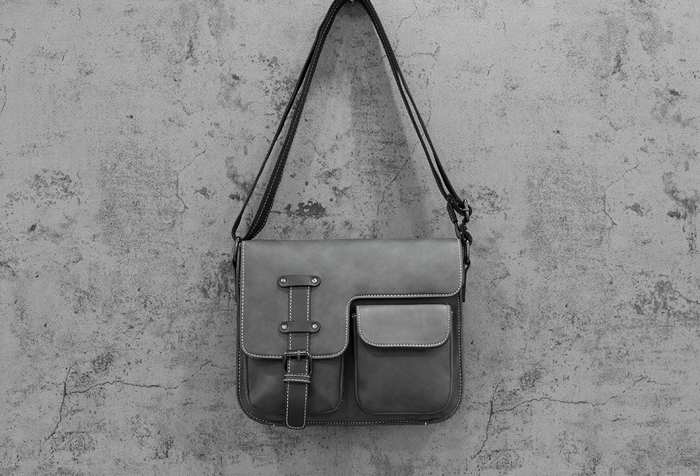 Men Messenger Canvas Shoulder Bag Laptop Bags Leather Goods Handbags Business