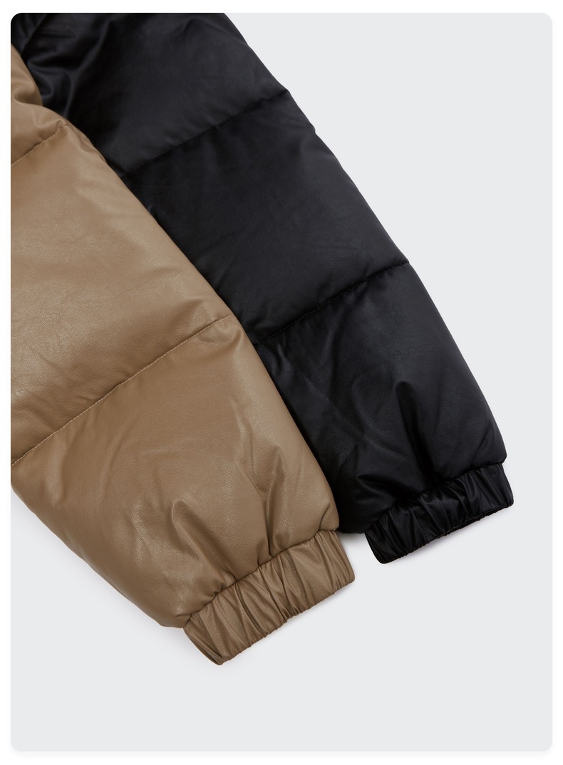 Women Men Down Jacket Hooded Coat Warm Winter Windproof Casual Parkas