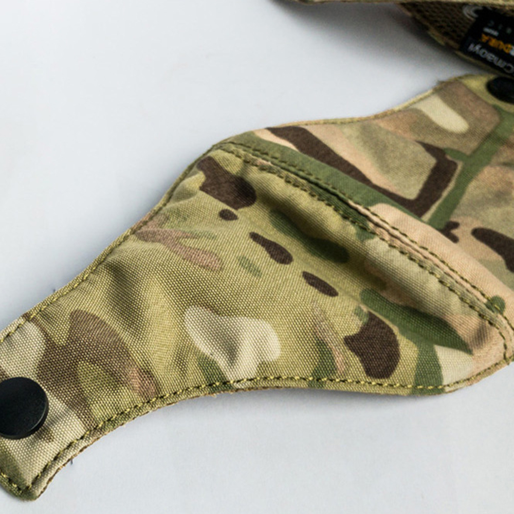 Unisex Sponge Dustproof PM2.5 Pollution Half Face Mouth Mask Wide Straps