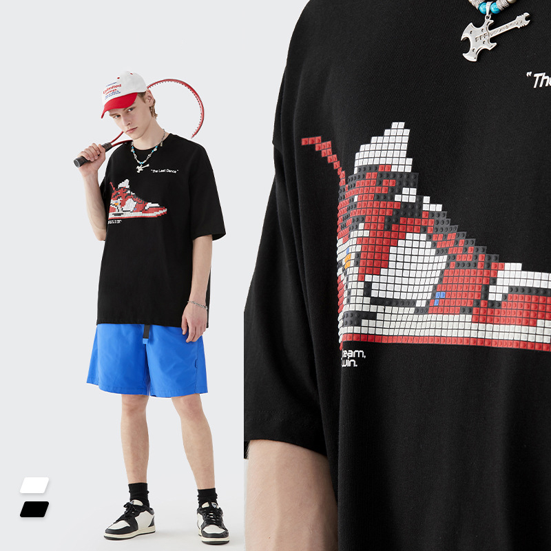 Summer Men Women Short Sleeve T-shirt Tee Pullover Tops Unisex Sweatshirt