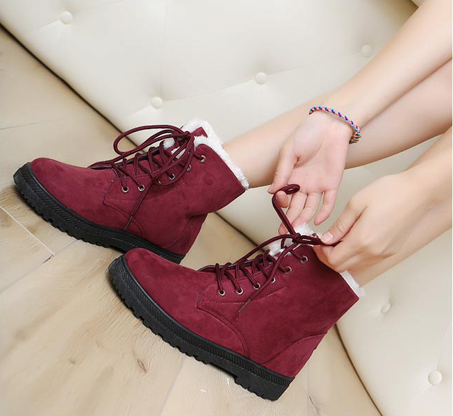 Women Winter Boots Ladies Snow Boots