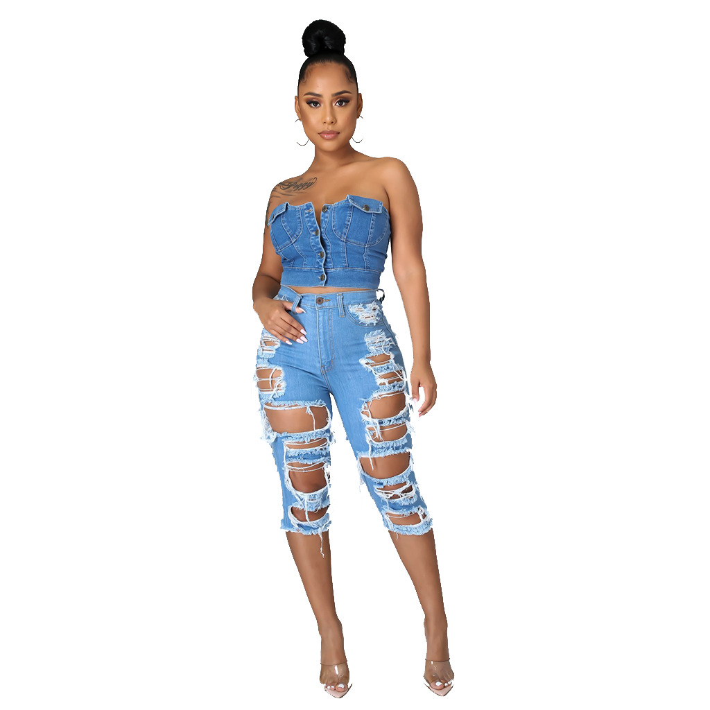Fashion High Waist Stretch Jeans
