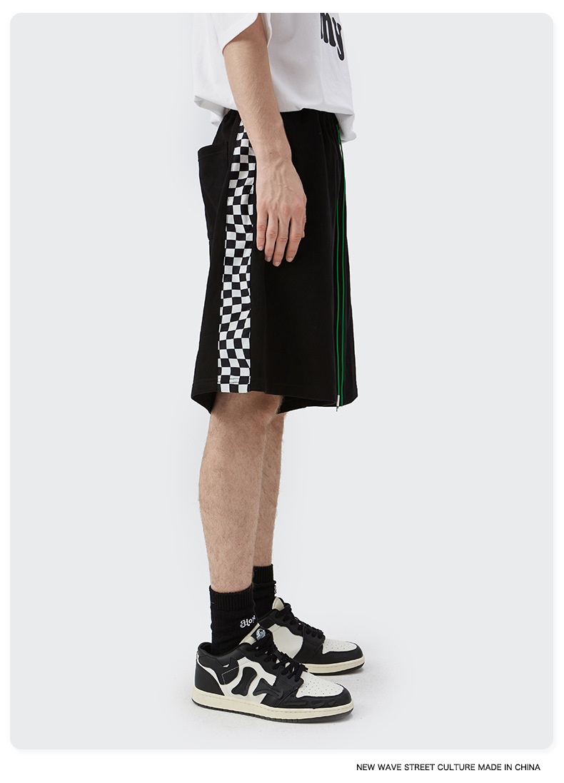 Men Boys Shorts Streetwear Bottoms Half Pants Sports Outfit Sweatsuit Trunks Women