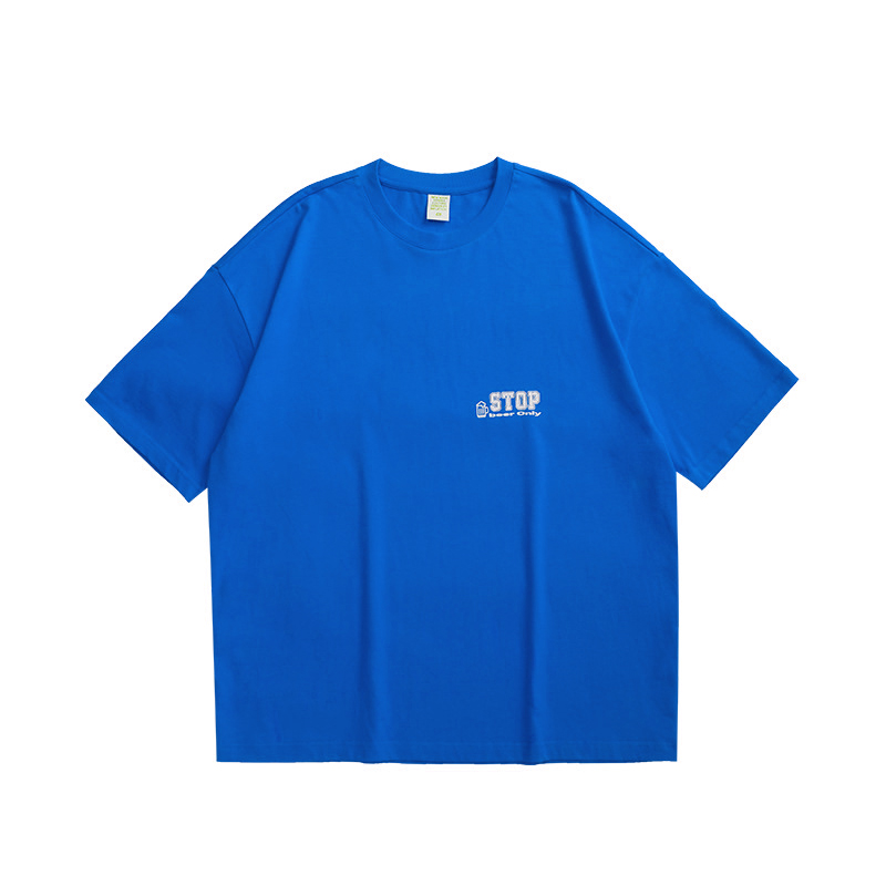 Summer Men Women Short Sleeve T-shirt Tee Pullover Tops Unisex Sweatshirt