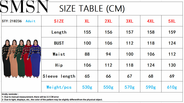 Plus Size Dress wholesale supply long sleeve front beaded dress