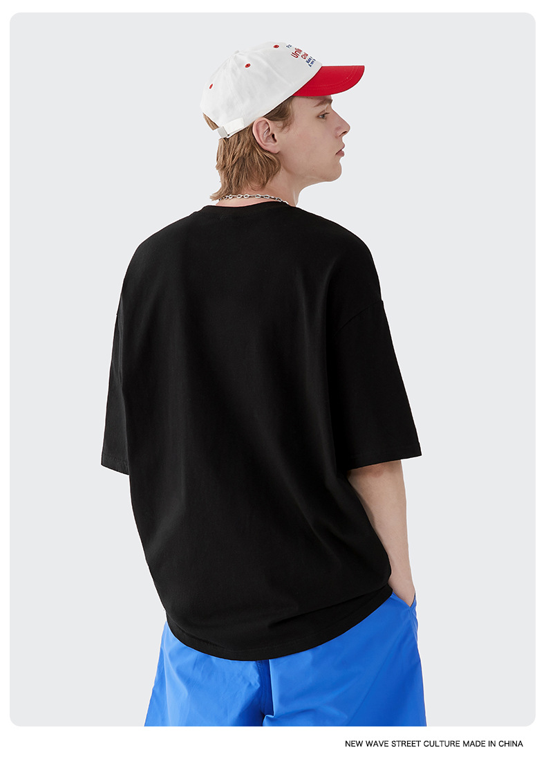 Summer Men Women Short Sleeve T-shirt Tee Pullover Tops Unisex Sweatshirt