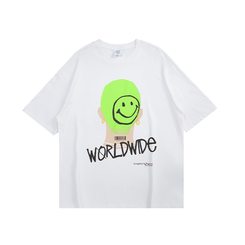 Summer Men Women Short Sleeve T-shirt Tee Pullover Tops Unisex Sweatshirt