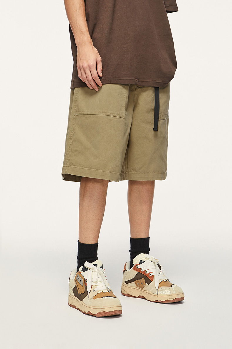 Men Boys Shorts Streetwear Bottoms Half Pants Sports Outfit Sweatsuit Trunks Women