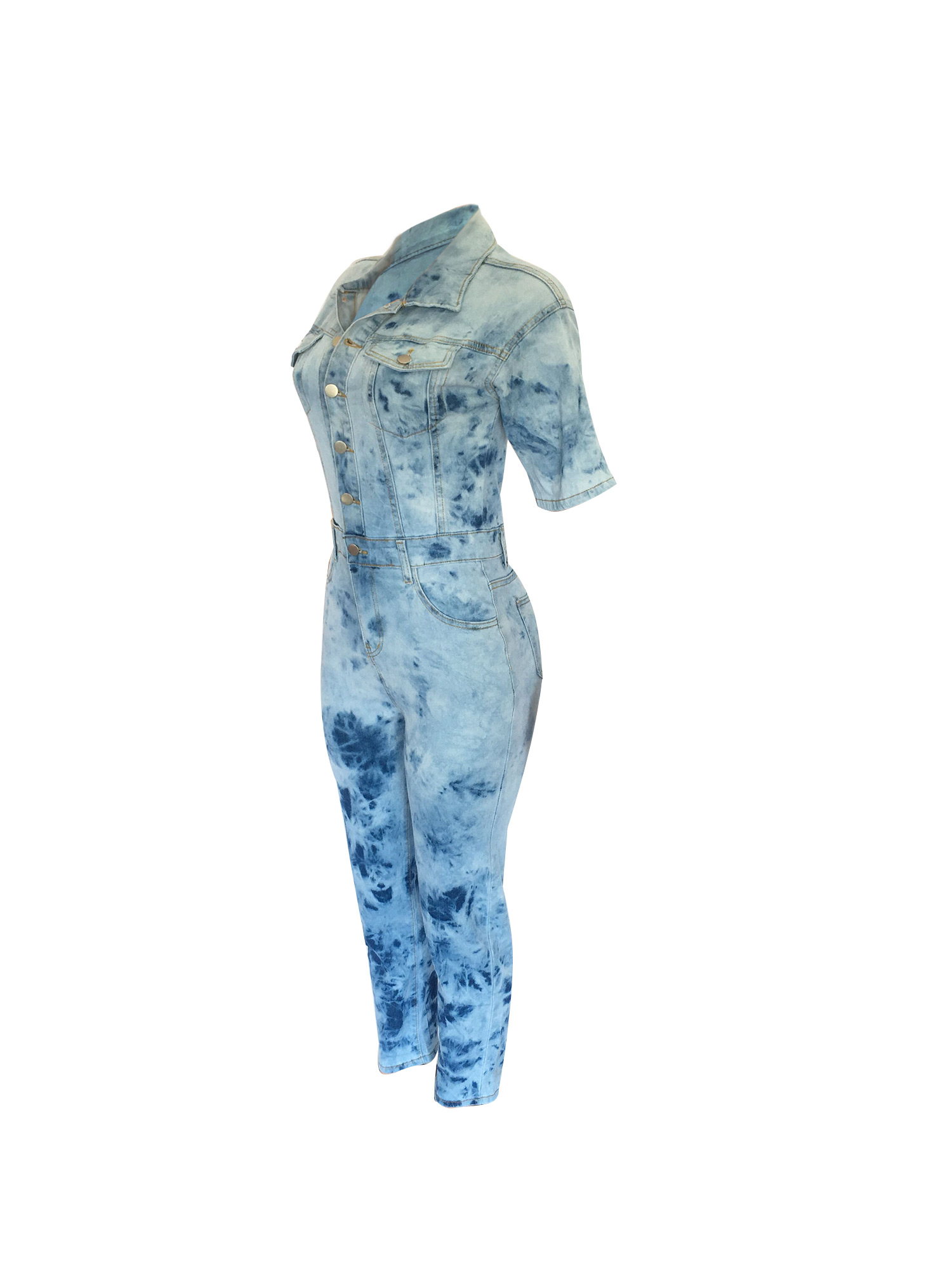 Fashion denim Jumpsuit