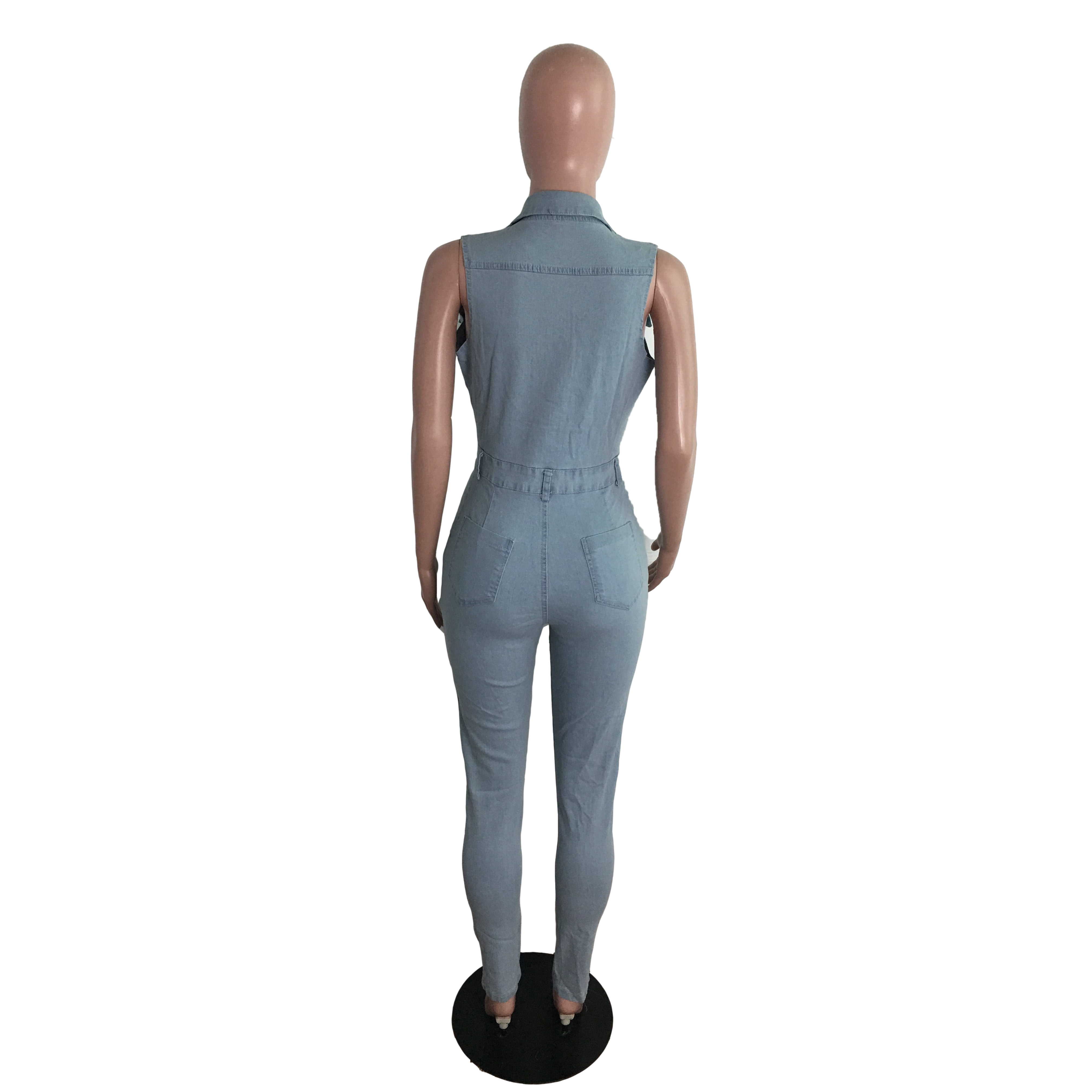 Fashionable slim sleeveless Jumpsuit