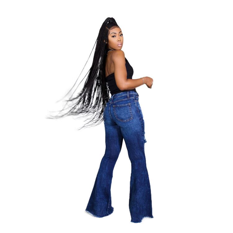 Fashion sexy flared jeans