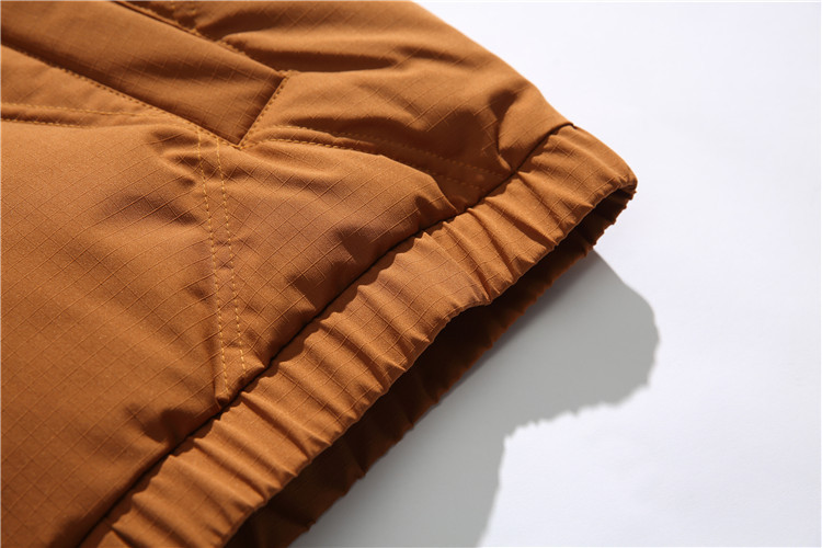 Women Men Down Jacket Hooded Coat Warm Winter Windproof Casual Parkas