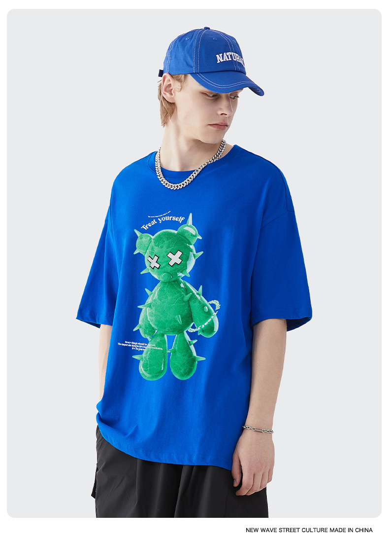 Summer Men Women Short Sleeve T-shirt Tee Pullover Tops Unisex Sweatshirt